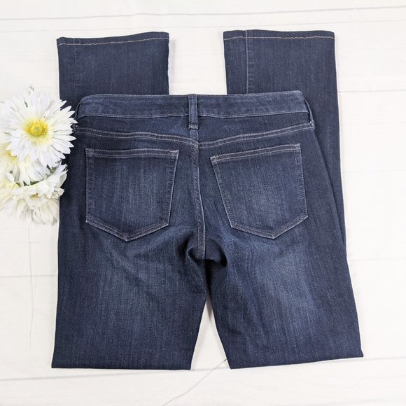 Banana Republic Dark Wash Slim Boot Cut Blue Jeans - Picture 8 of 9